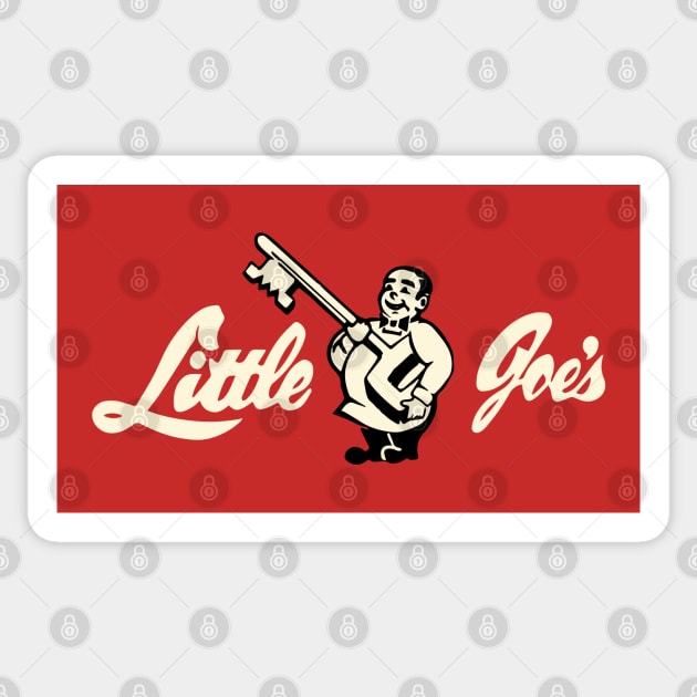 Vintage Little Joe's Restaurant Los Angeles California Sticker by Yesteeyear